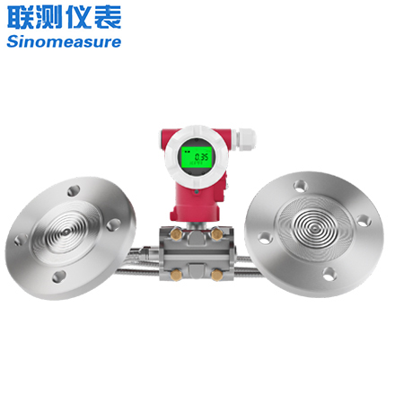 联测仪表SIN-2051DP-D单晶硅双法兰液位变送器封口罐/闭口罐液体